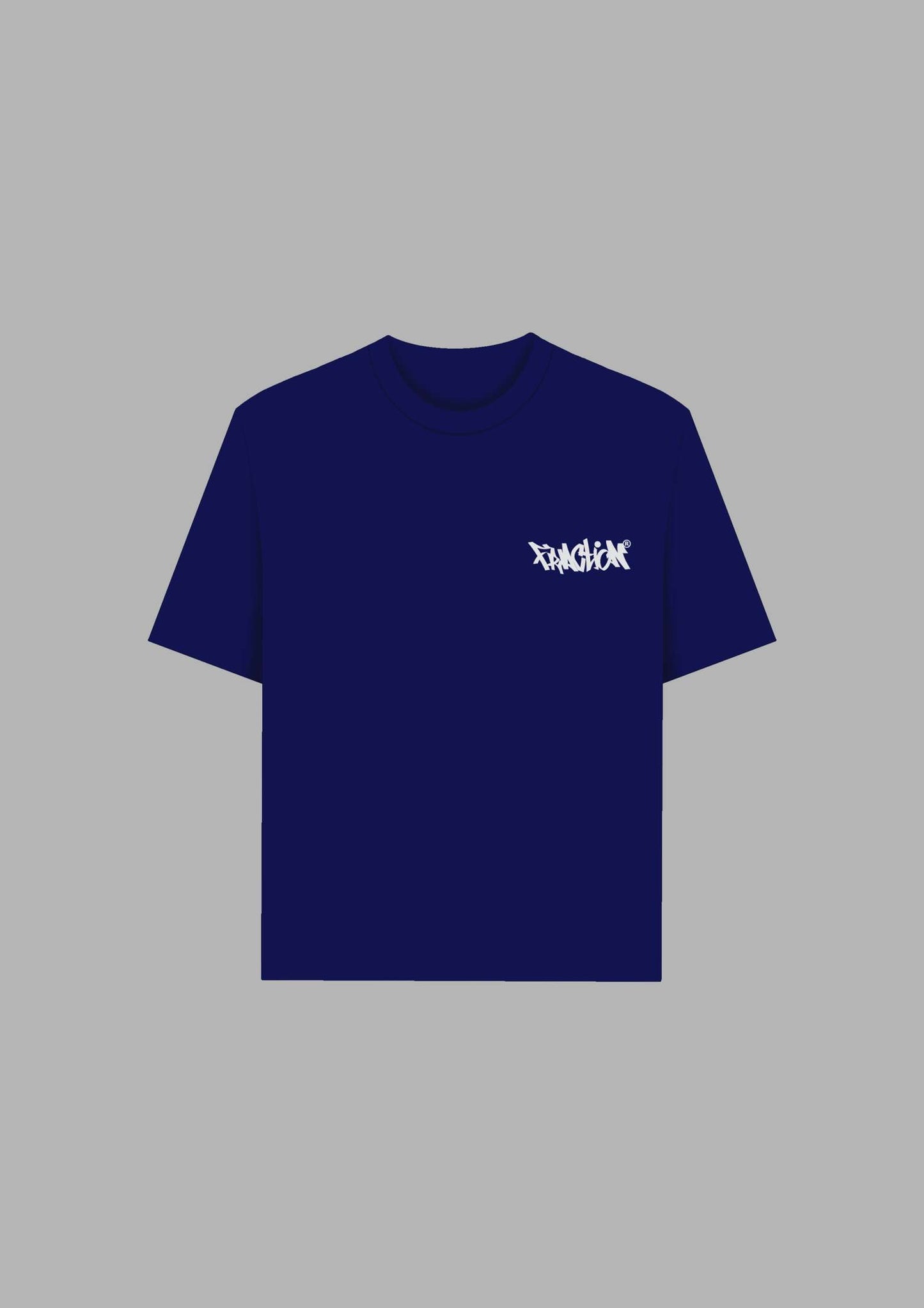 Navy Blue Fraction T-Shirt