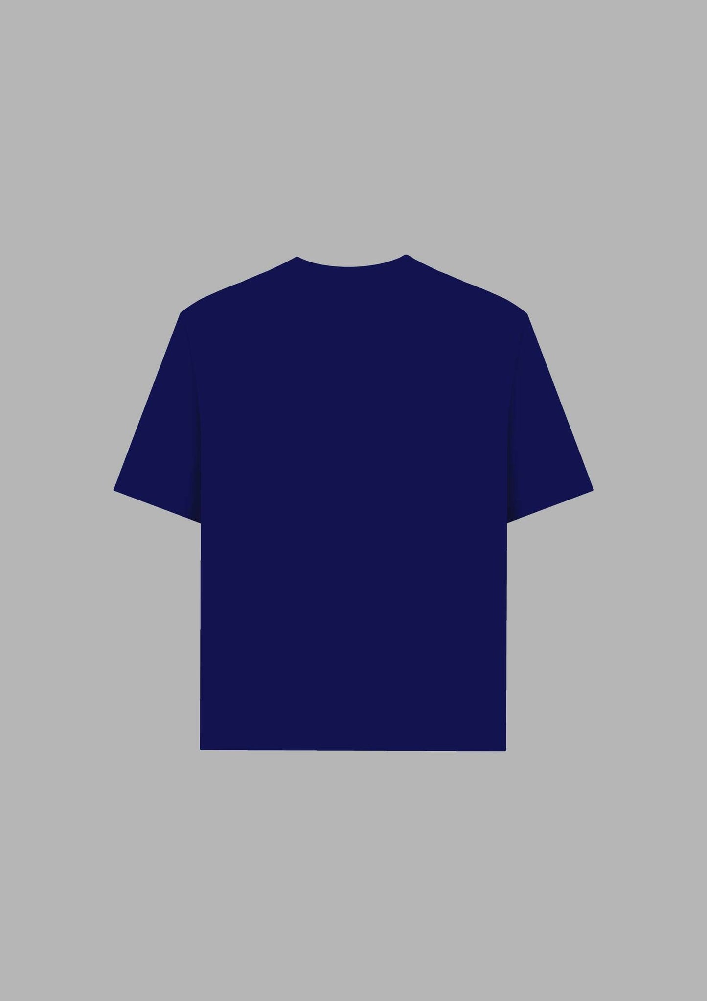 Navy Blue Fraction T-Shirt
