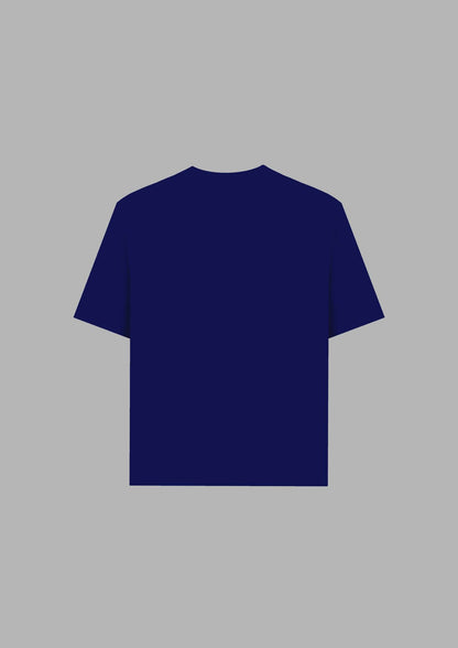 Navy Blue Fraction T-Shirt